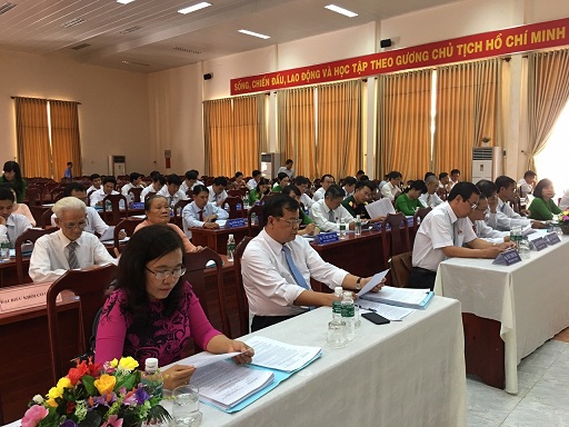 HĐND huyện Châu Thành: Khai mạc kỳ họp thứ 3, HĐND huyện khóa XI, nhiệm kỳ 2016 – 2021